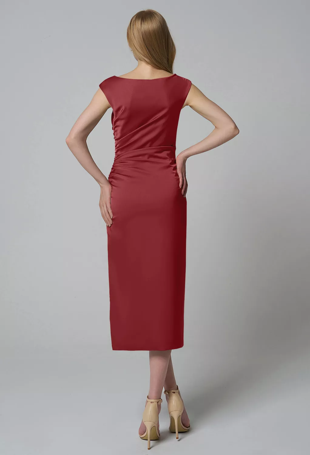 AW Briony Burgundy  Wedding Guest Dresses
